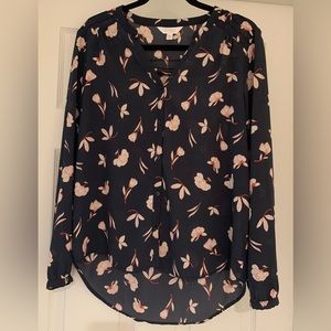 Lauren Conrad Floral Blouse